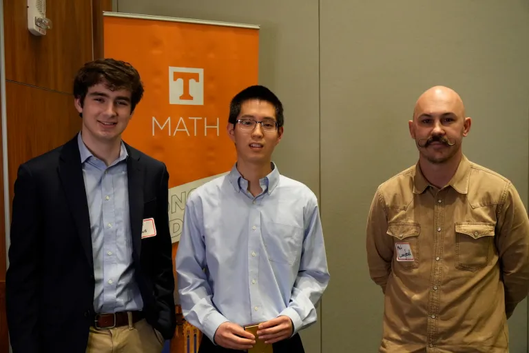 Tyler Hall, Franklin Zhang, and Dr. Langford